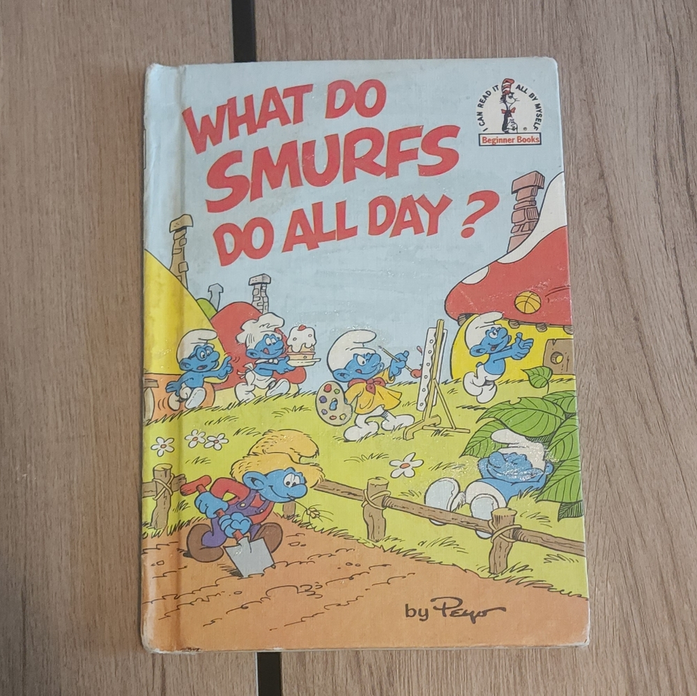 What do Smurfs do all day? Vintage 1983